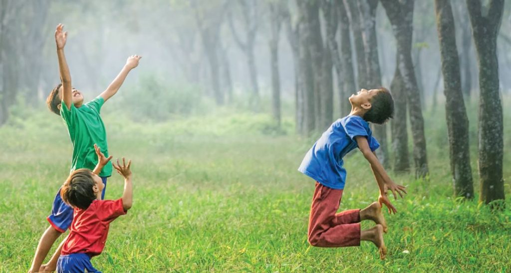 El verano es la mejor estación para que los niños disfruten del aire libre