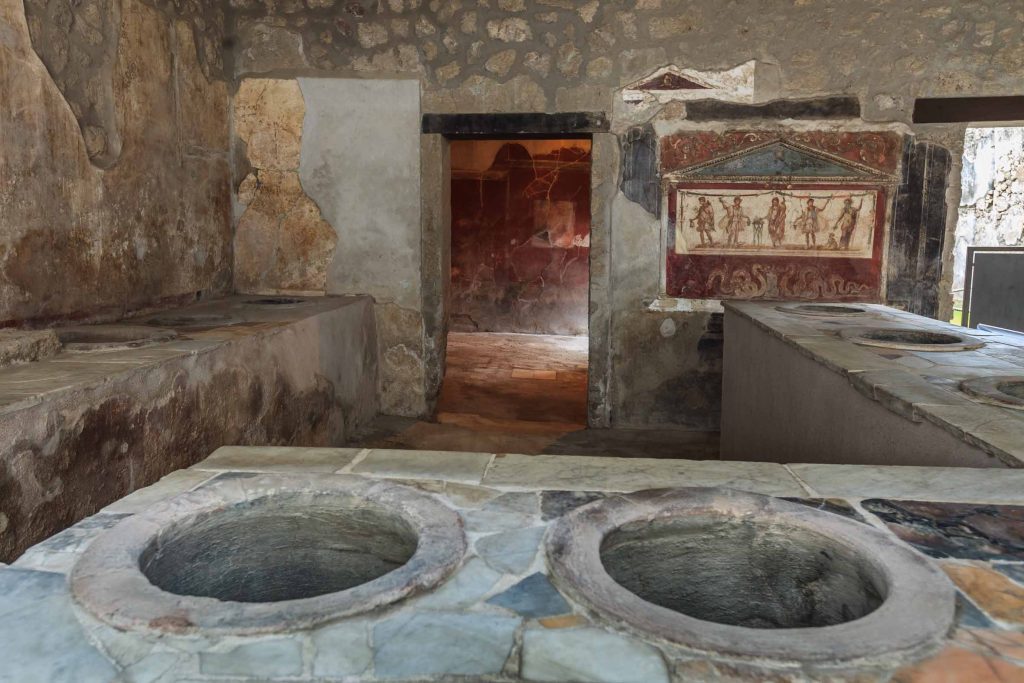 Termopolio de Asellina, Pompeya: la dieta romana protegía contra la caries